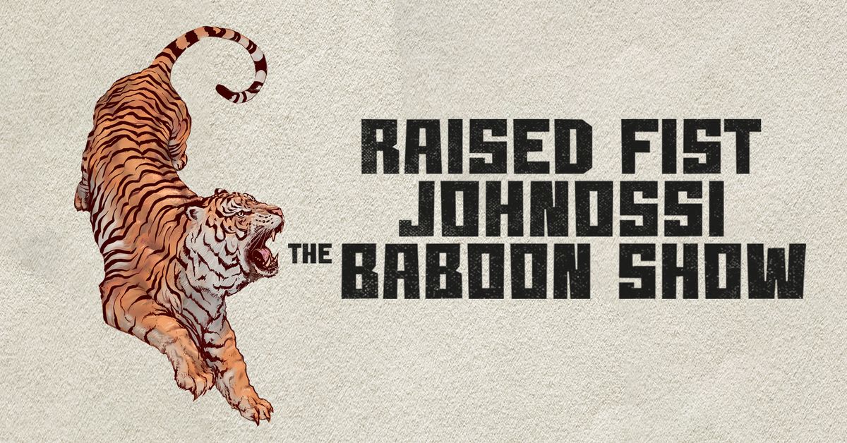 Raised Fist + Johnossi + The Baboon Show | Gustavsvik, \u00d6rebro