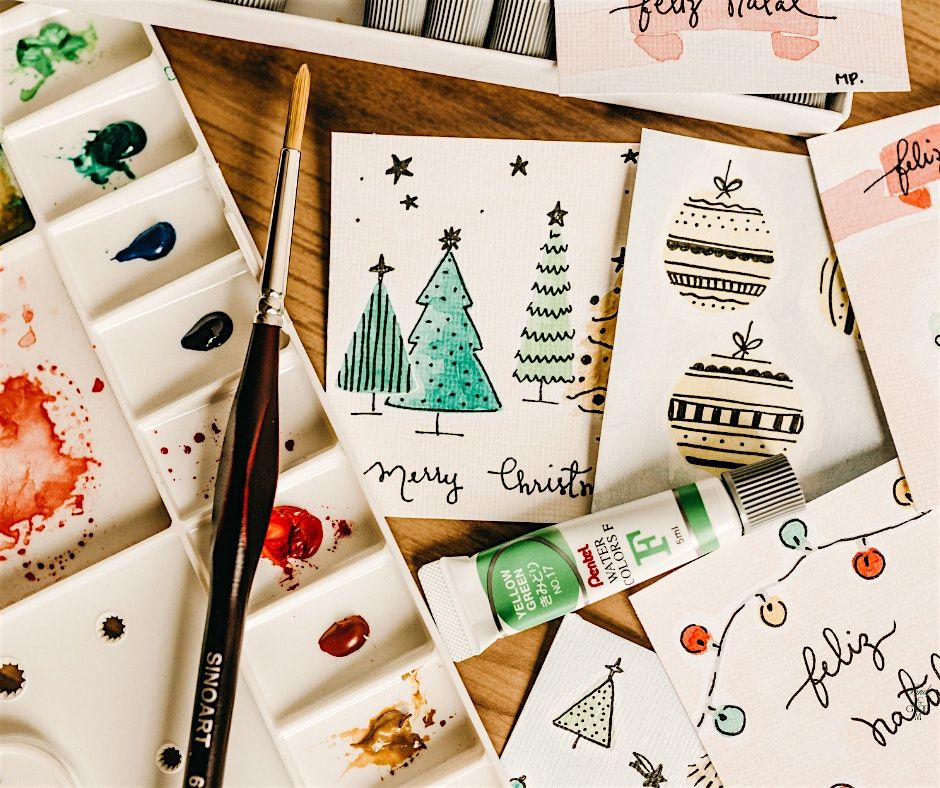 Tiny Hands, Big Creations: Christmas Card Making Workshop