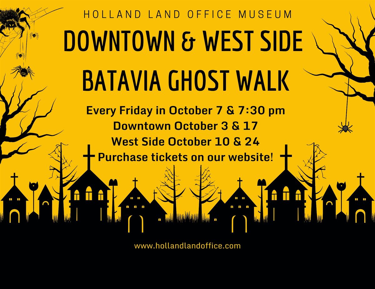 Holland Land Office Museum Batavia Downtown Ghost Walks