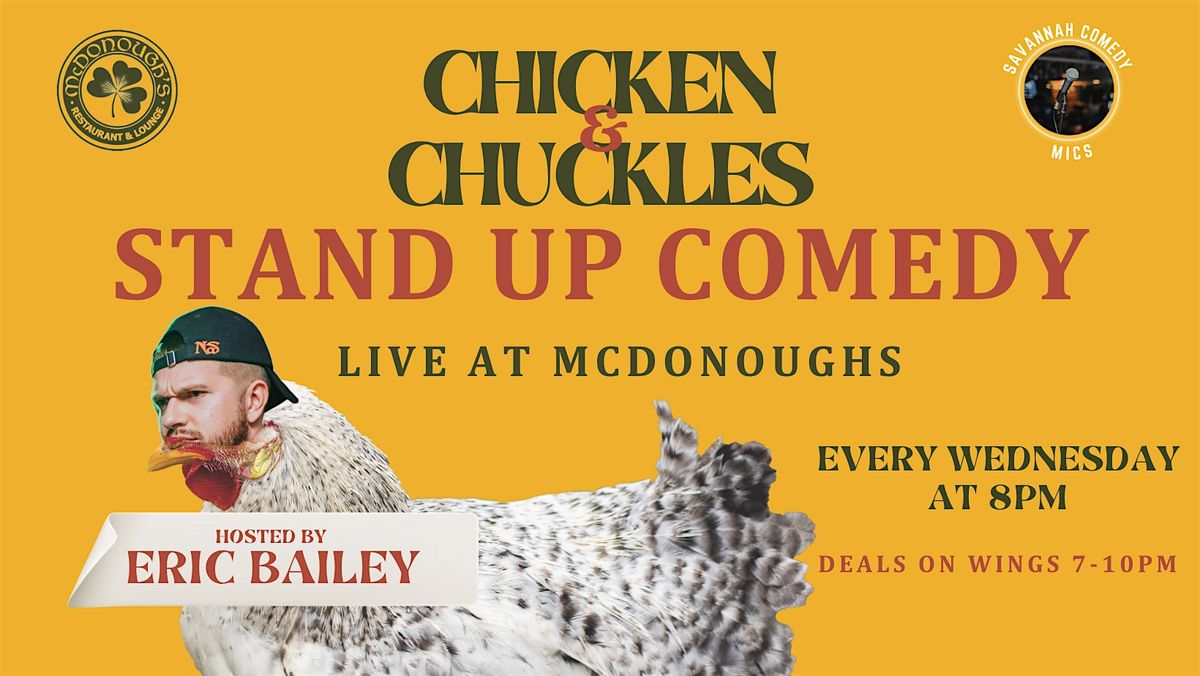 Stand Up Comedy Night at McDonoughs - Chicken & Chuckles