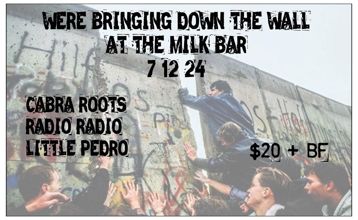 Bring Down the Wall with Little Pedro Radio Radio & Cabra Roots