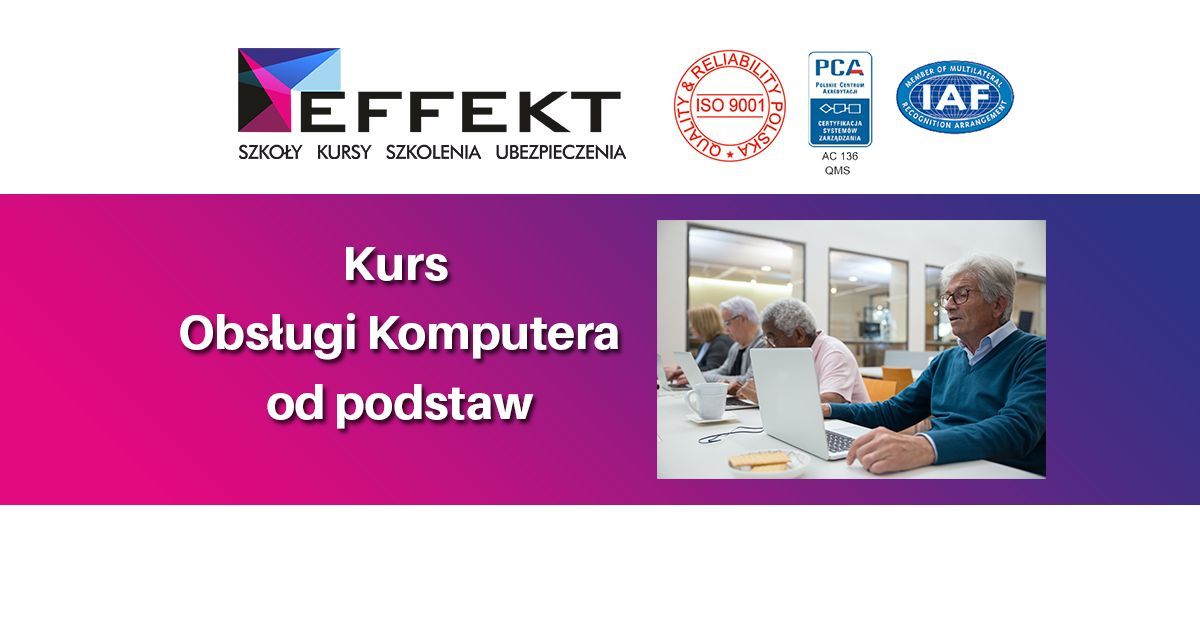 Kurs Podstawy Obs\u0142ugi Komputera - Katowice