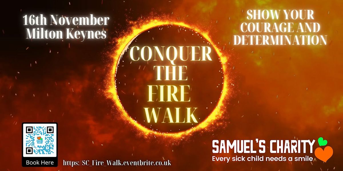 Fire Walk for Charity