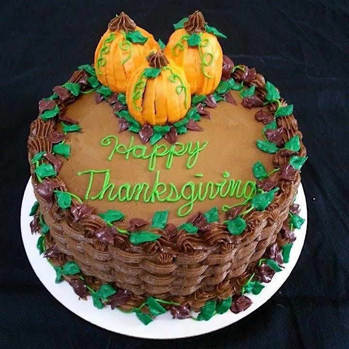 Harvest Elegance Cake Class