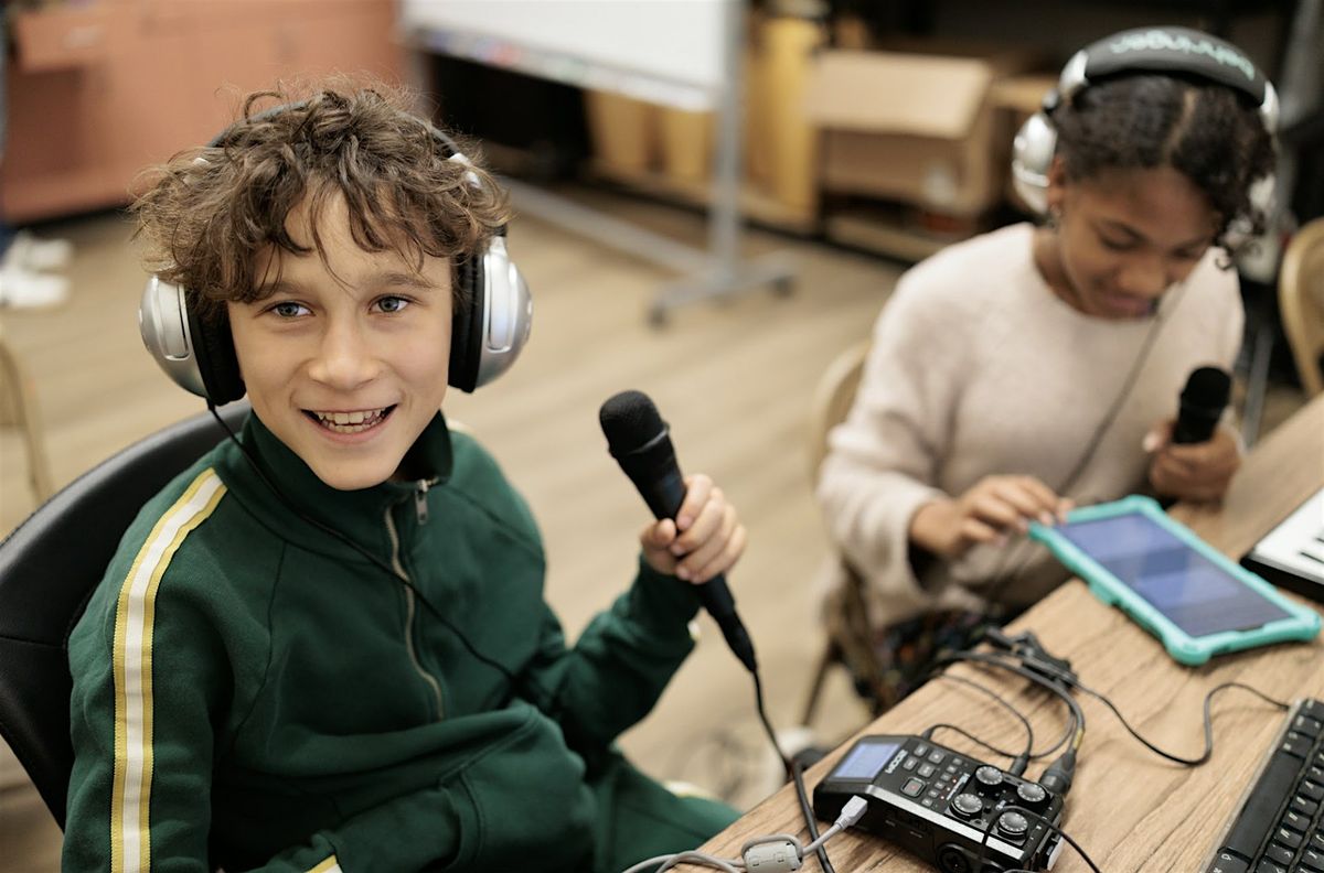 Radio, Podcasting,and Storytelling (Ages 10-17)