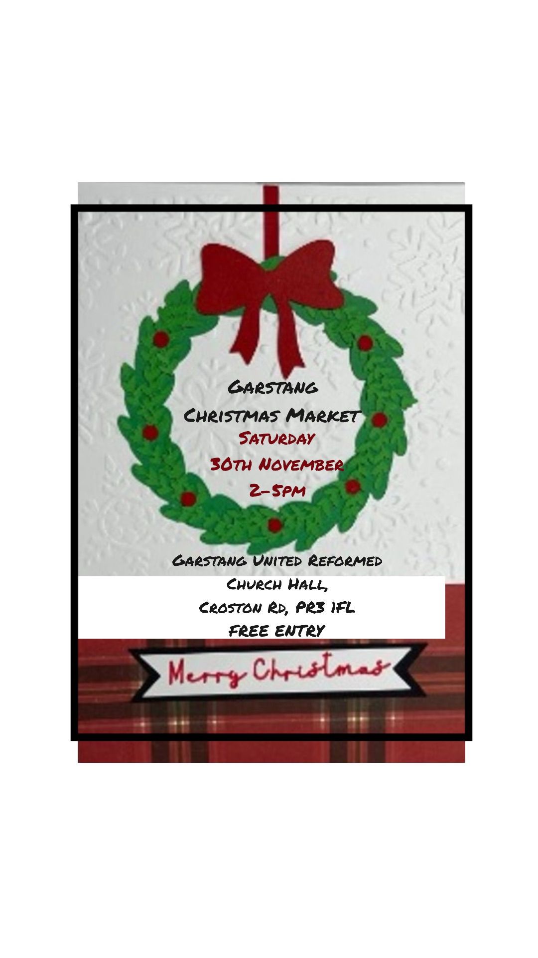 Garstang Artisan Christmas Market 