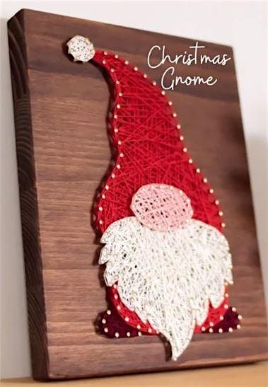 String Art Workshop: Christmas Gnome