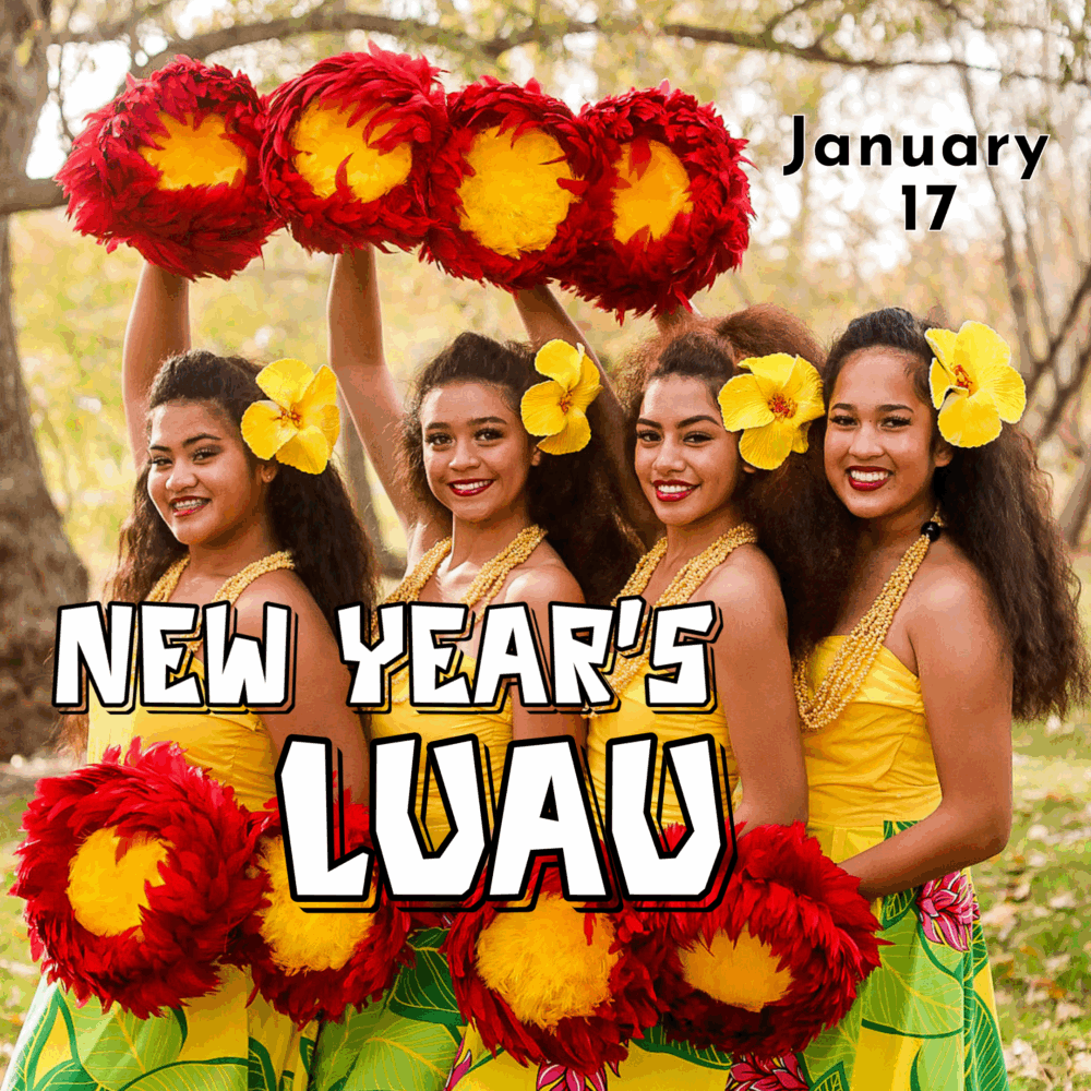 New Year's Luau & Island Dinner at SCERA Center for the Arts