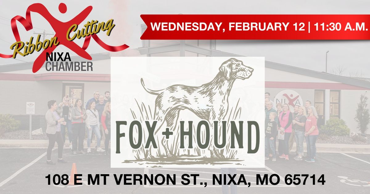 Ribbon Cutting - Fox + Hound Luxury Dog Boutique