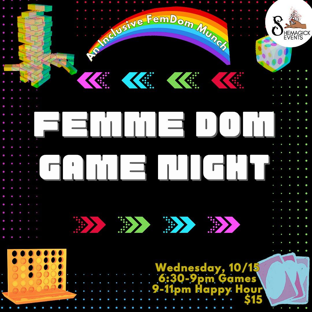 Femme Dom Game Night