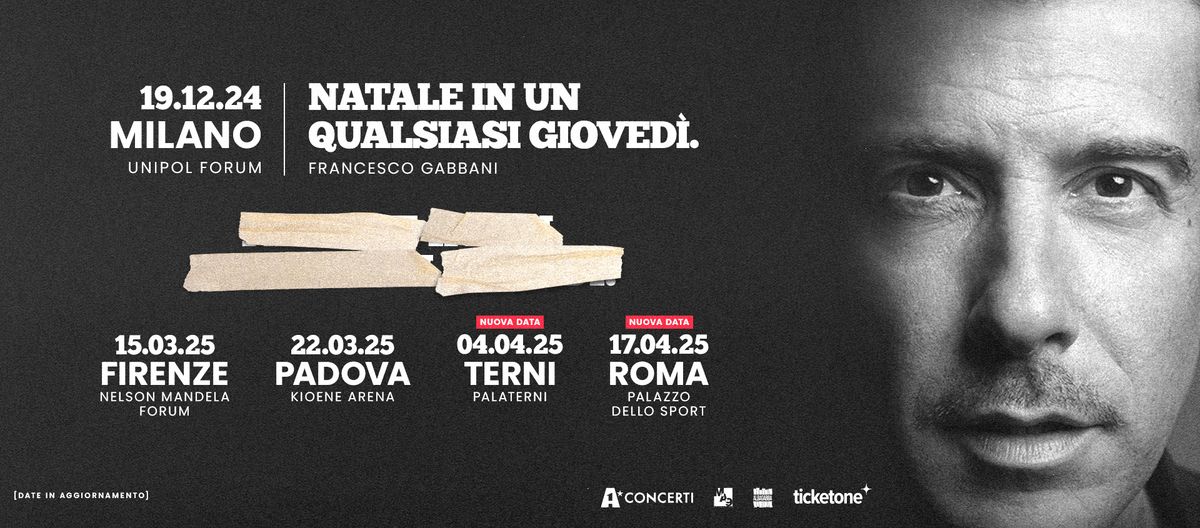 FRANCESCO GABBANI \/\/ ROMA 17.04.2025