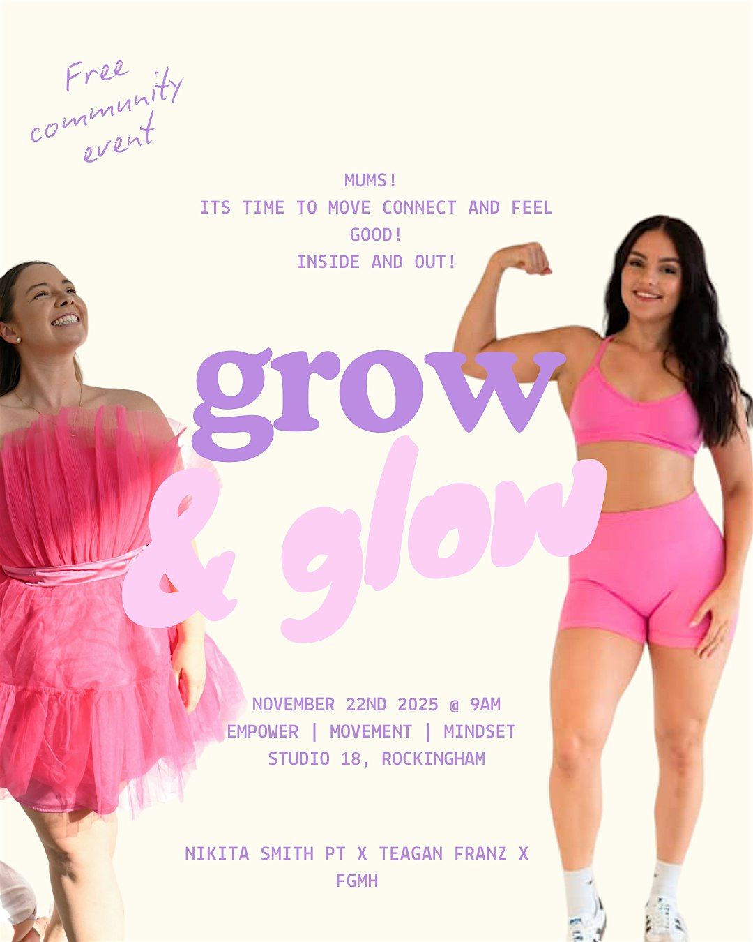 Glow and Grow - movement and mindset for mums.