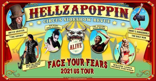 Hellzapoppin Circus FREAK SHOW 1904 Music Hall