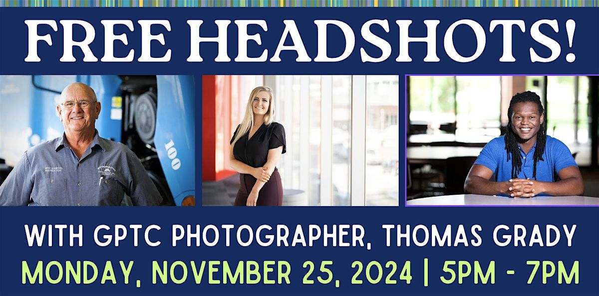 GPTC Free Headshot!