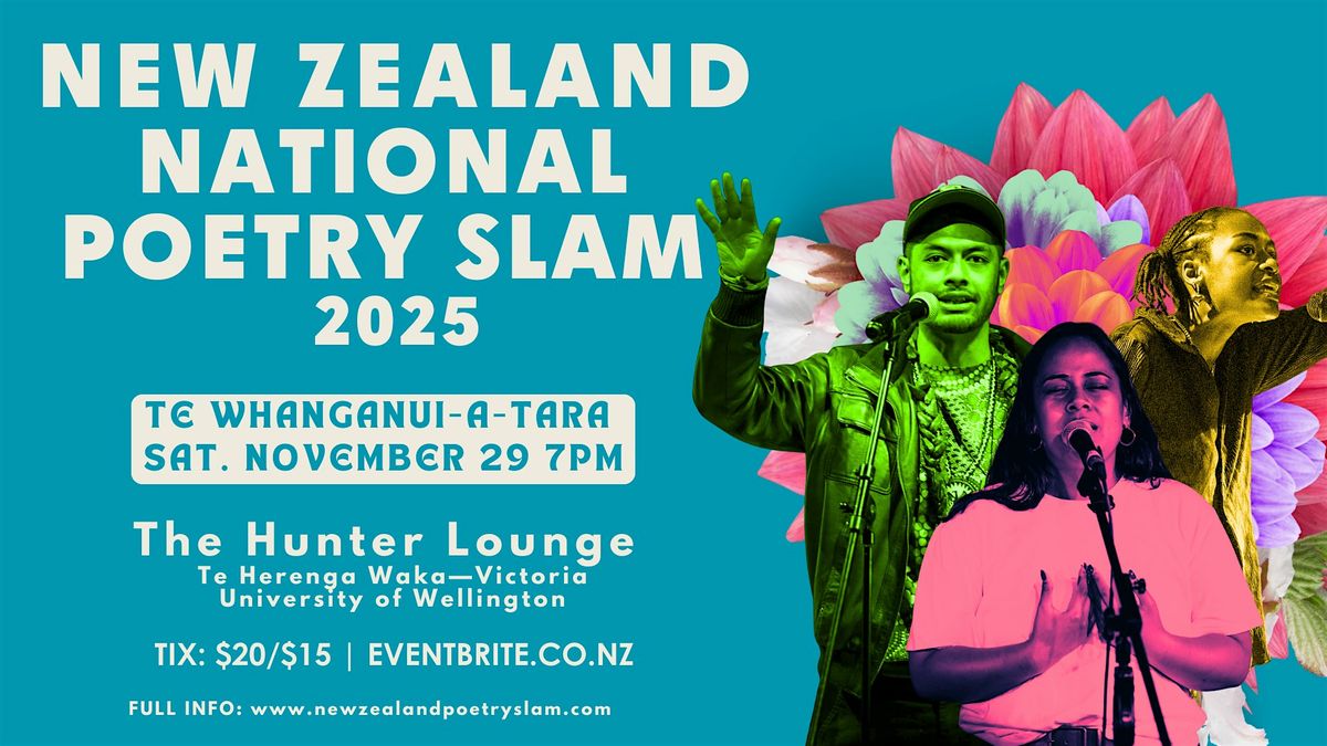 New Zealand Poetry Slam - Nationals 2025