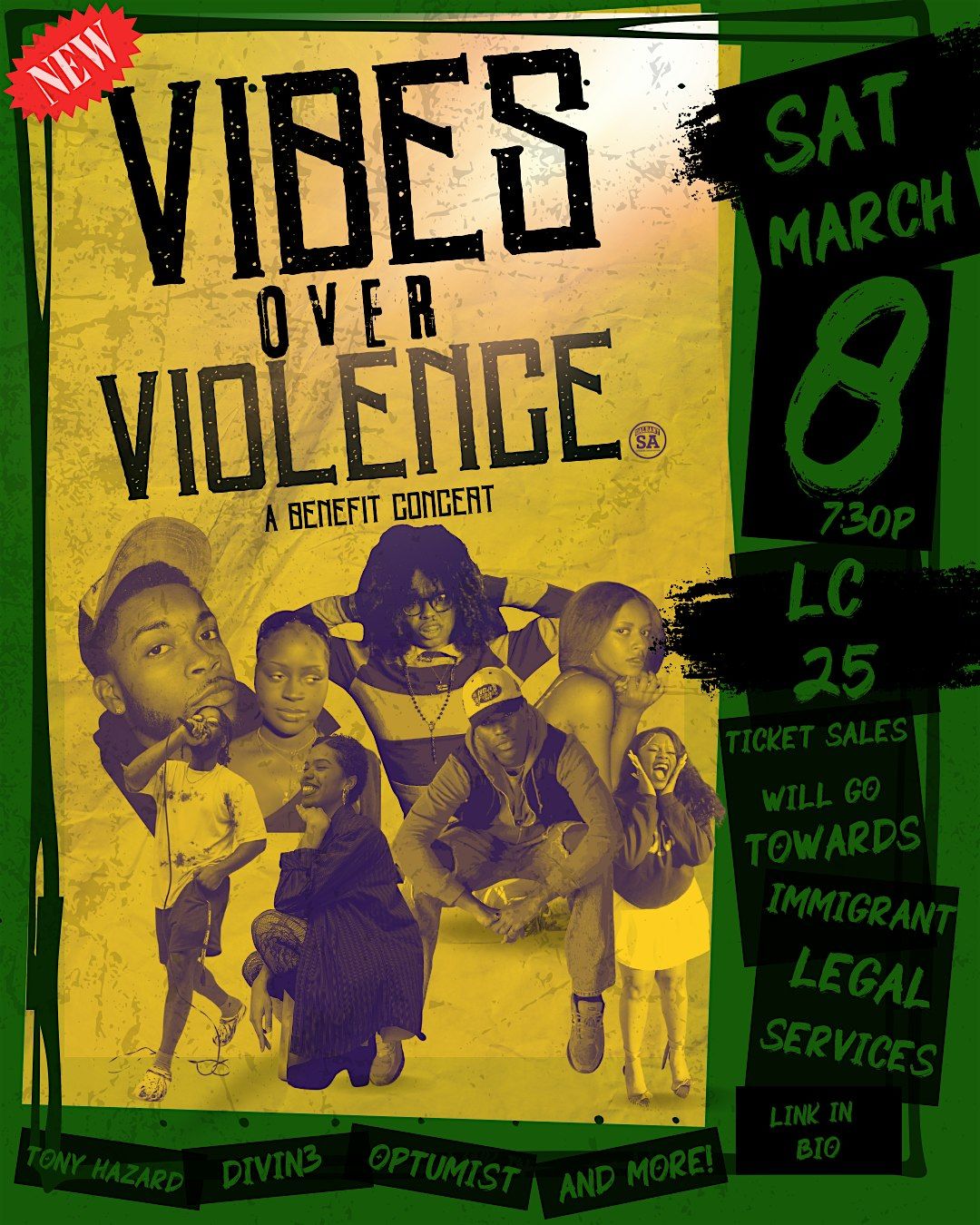 2nd Annual Vibes Over Violence: A Benefit Concert