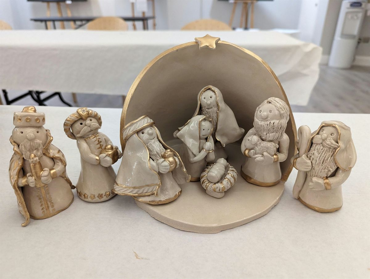 Christmas Ceramic Nativity Set