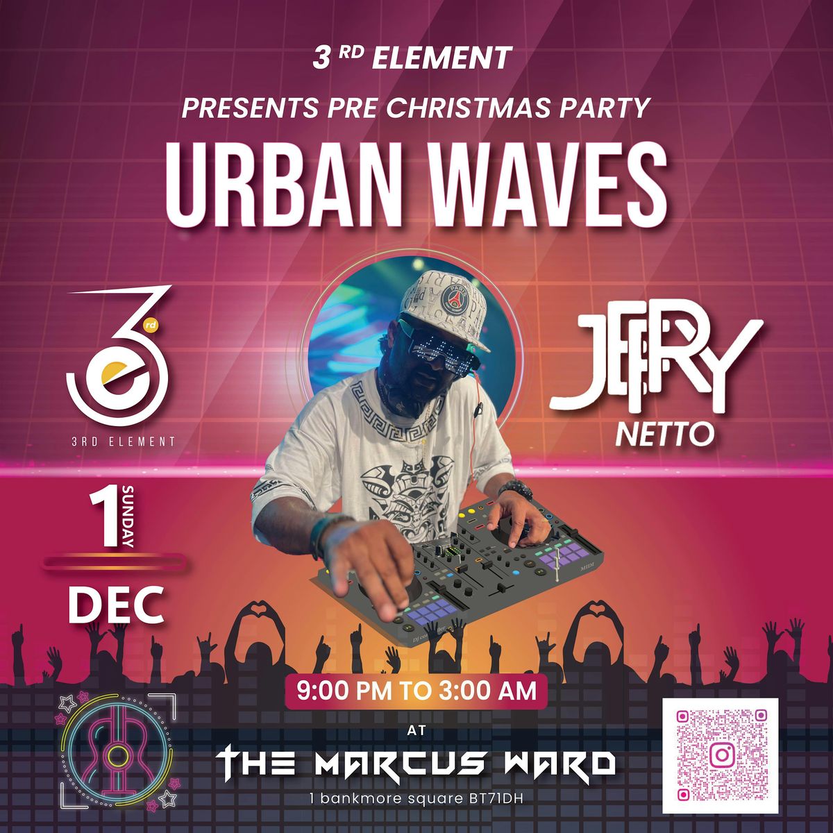 3rd Element Presents: The URBAN WAVES - a pre Christmas DHAMAKA!