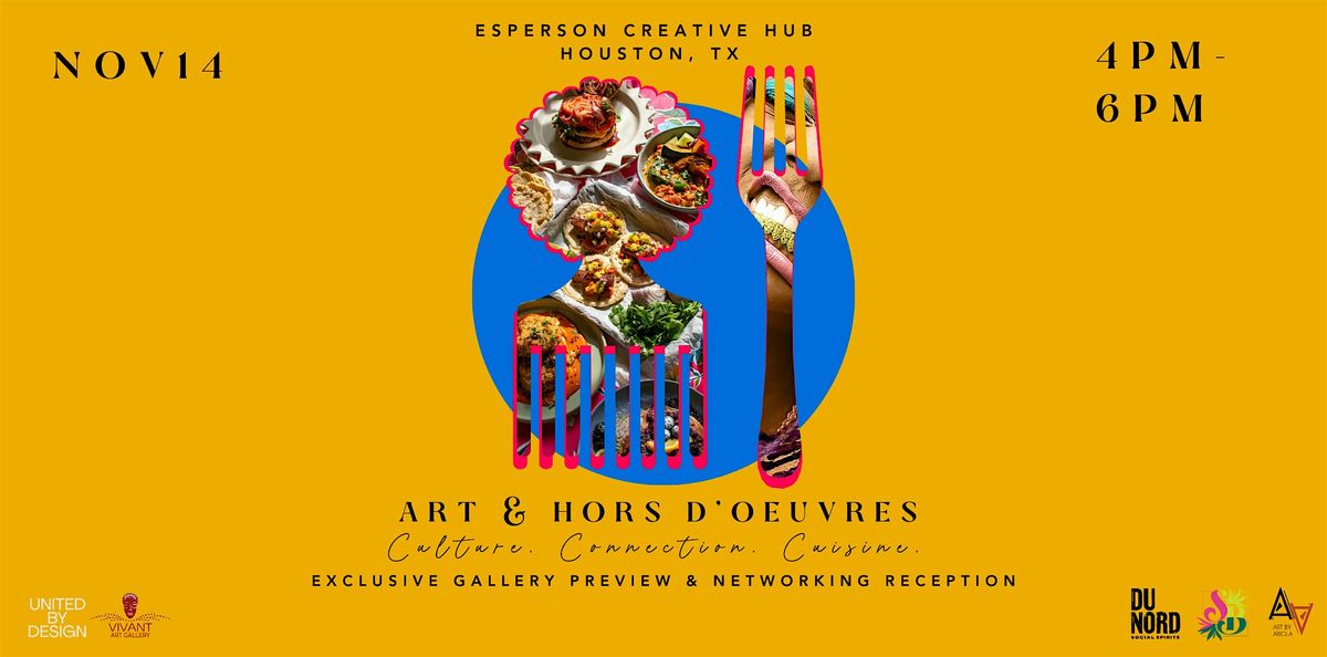 Art & Hors D'oeuvres: Black Creativity & Innovation Happy Hour