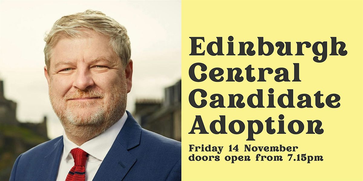Angus Robertson - Candidate Adoption Night!