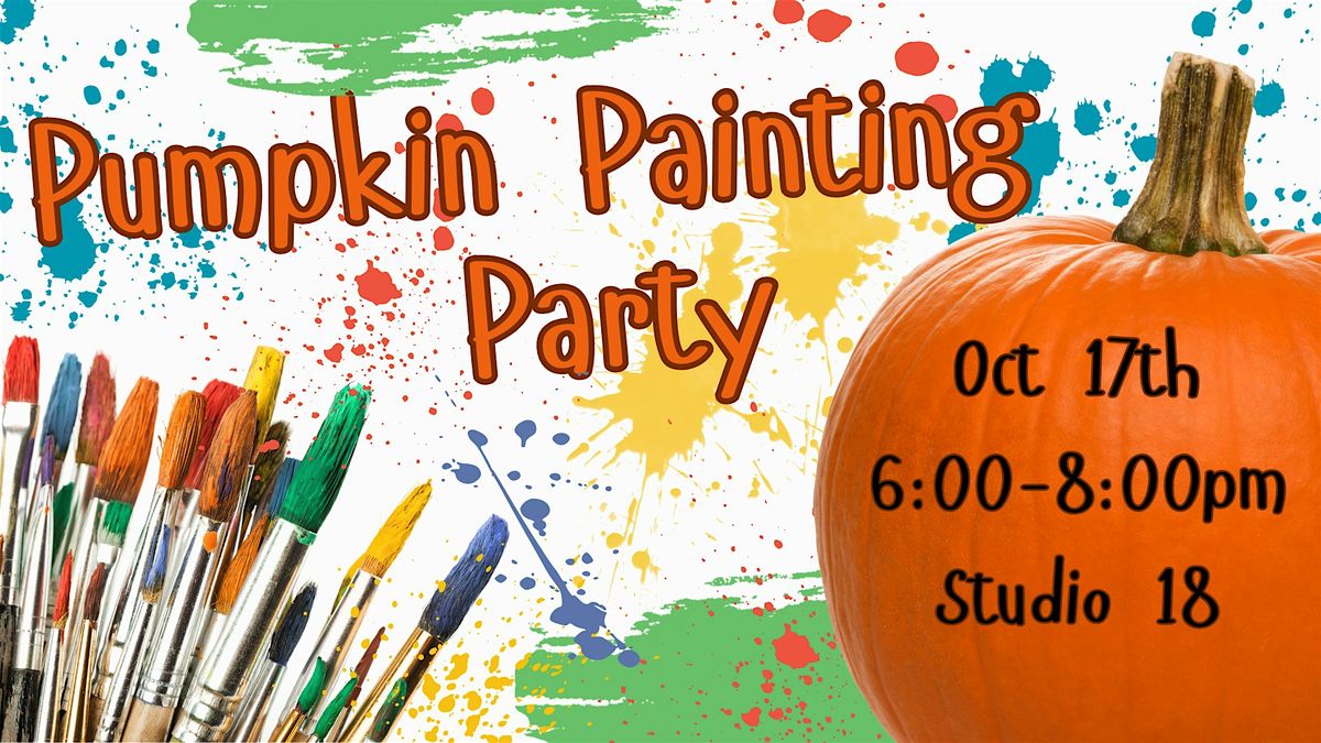 Pumpkin Painting Party