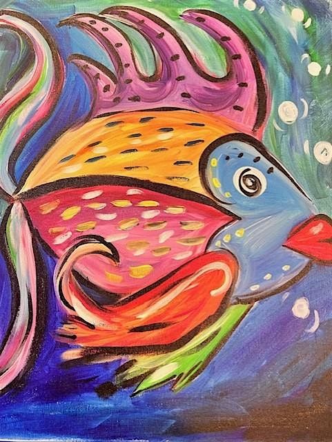 Paint our Kissy Fish!