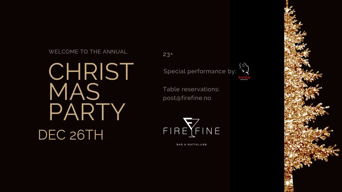 Fire Fine annual Christmas Party