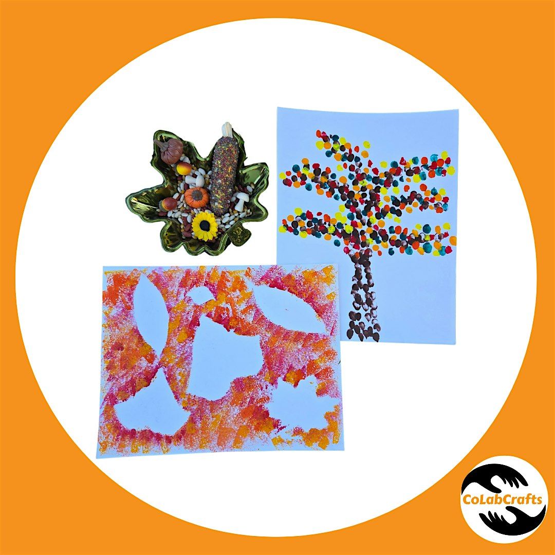 Fall Leaves Craft Class for Kids
