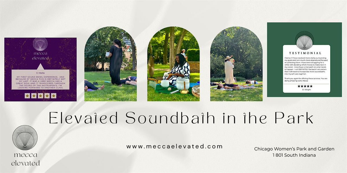 Elevated  Soundbath in the Park