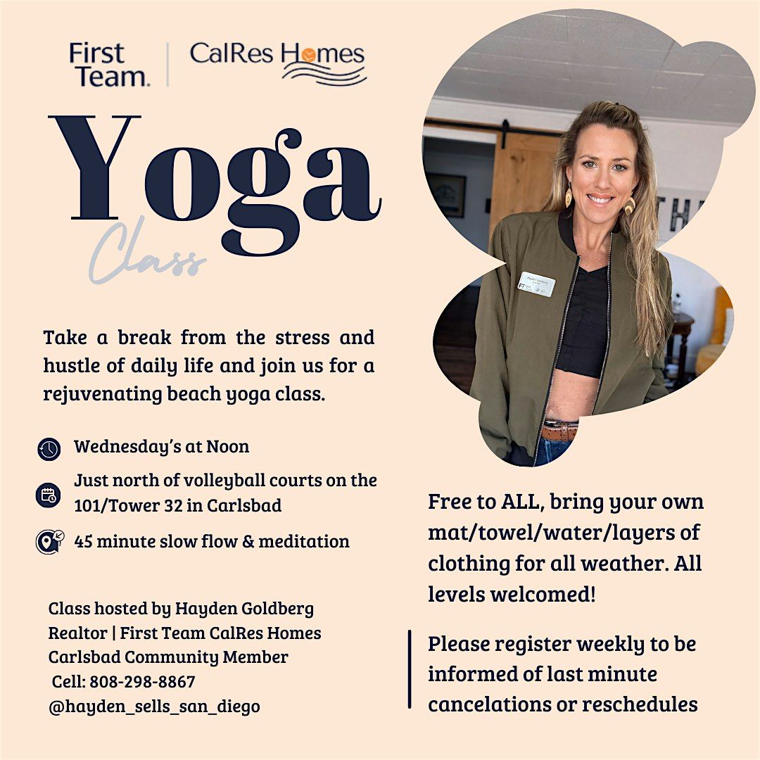 Carlsbad Community Yoga Class