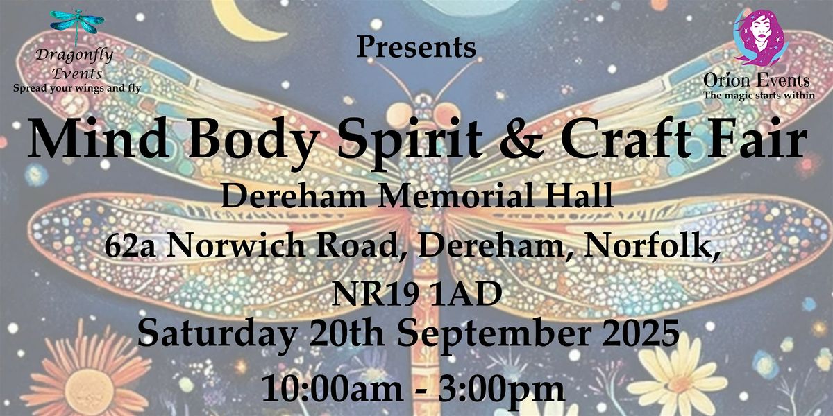 Mind Body Spirit & Craft Fair - Dereham