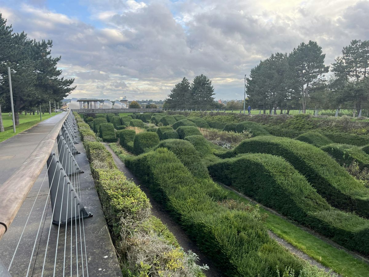 Walk to Thames Barrier Park