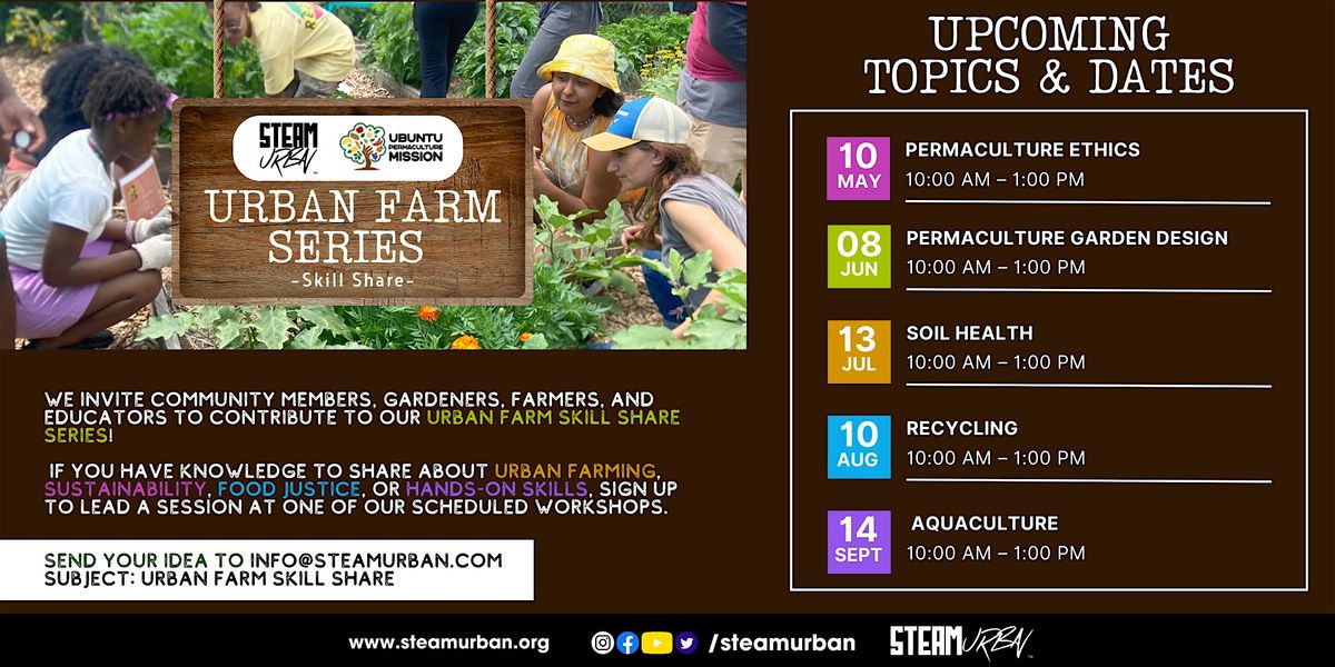 Free Urban Farming 101 Skillshare Series