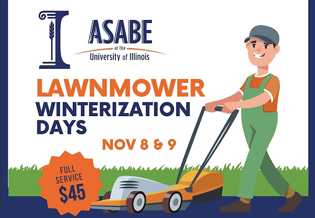 Lawnmower Winterization Days