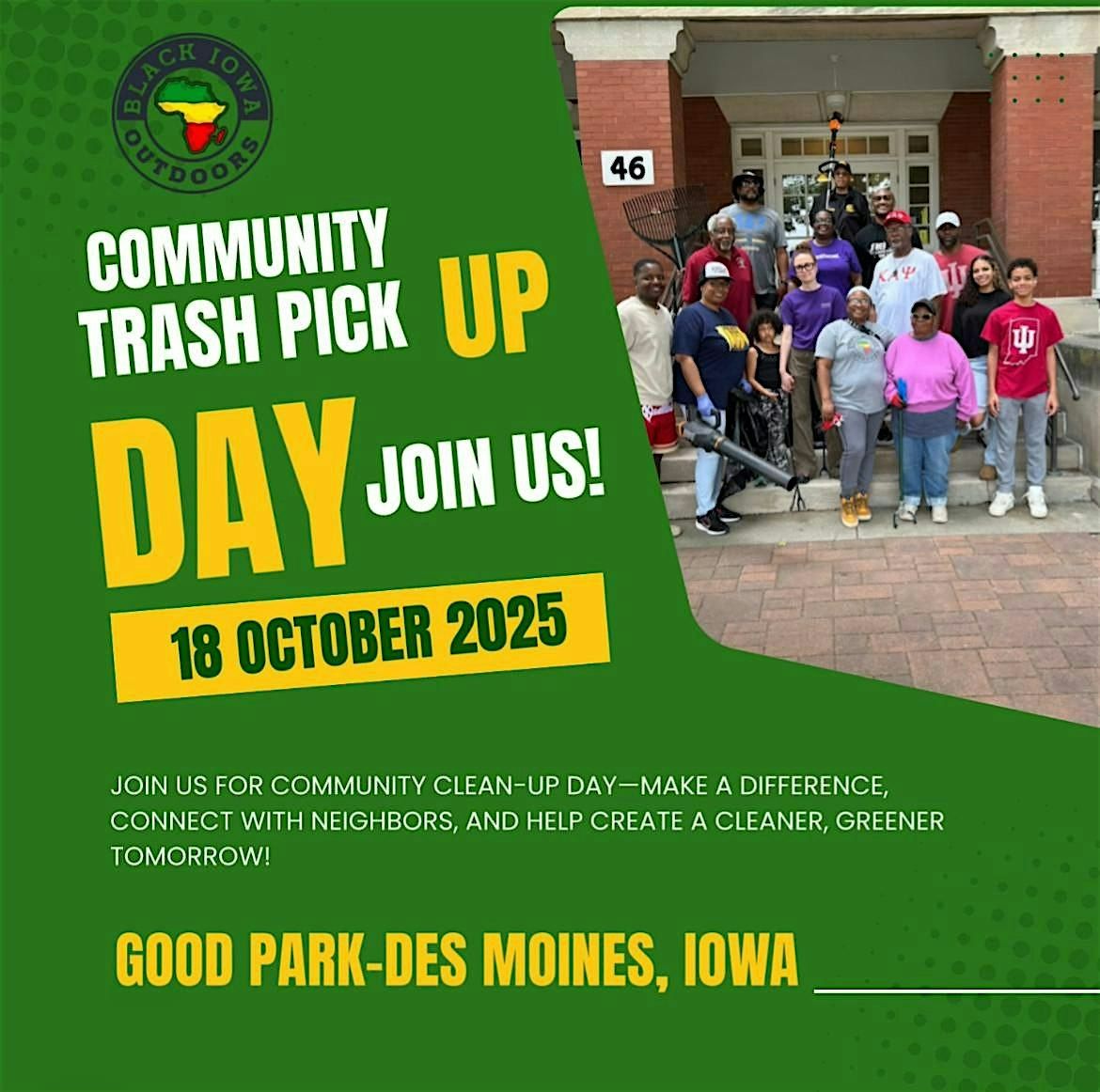 Community Trash Pick Up Day