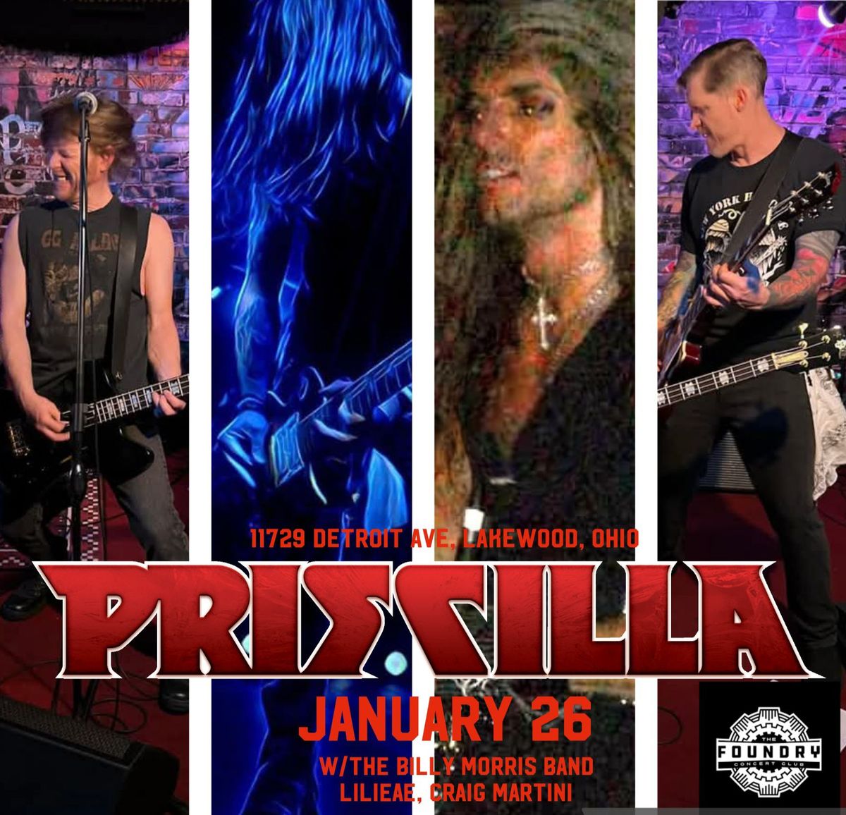 PRISCILLA IN CONCERT - FINAL LAKEWOOD FOUNDRY CONCERT CLUB SHOW