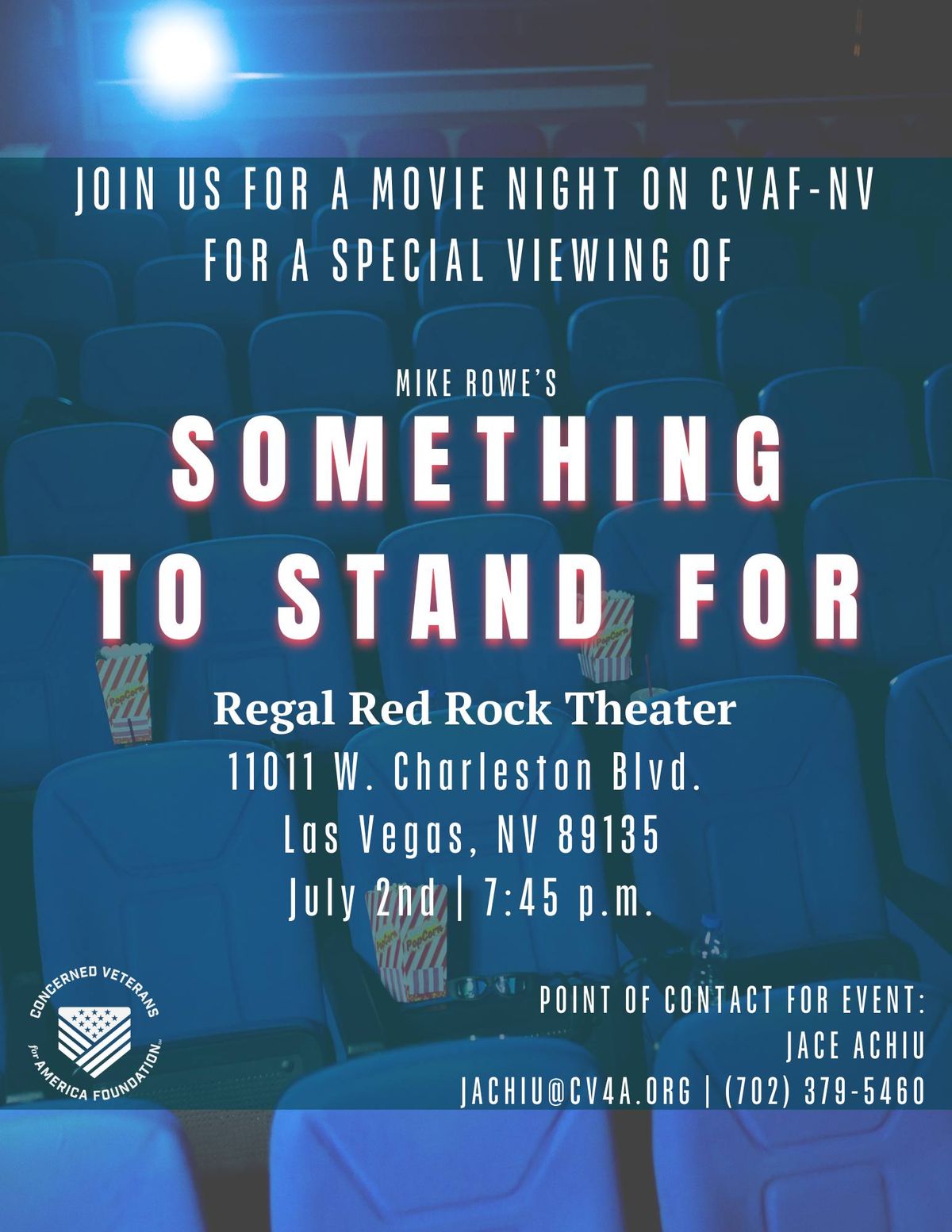 CVAF-NV Movie Night - Something To Stand For