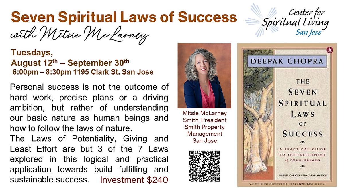 The Seven Spiritual Laws of Success by Deepak Chopra