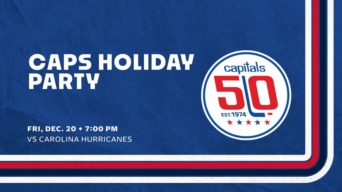 Caps Holiday Party