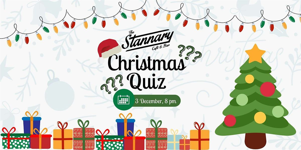 Christmas Quiz in the Stannary Bar