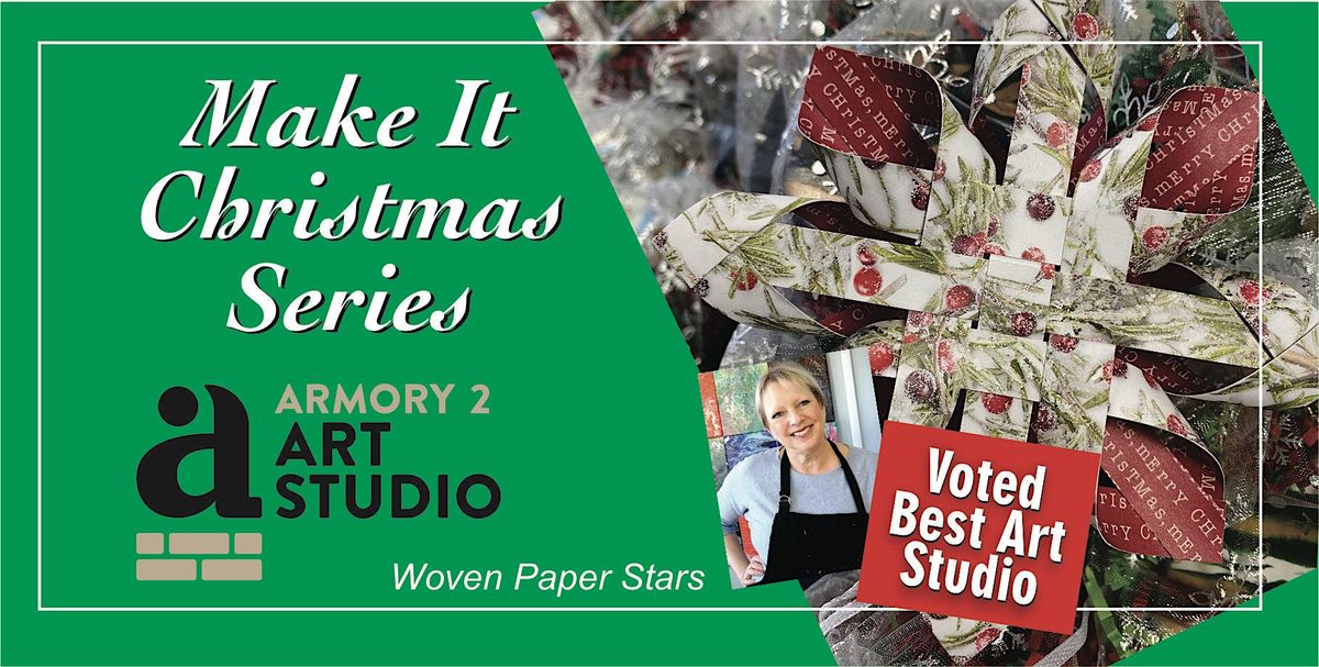 Woven Paper Stars - Make It Christmas