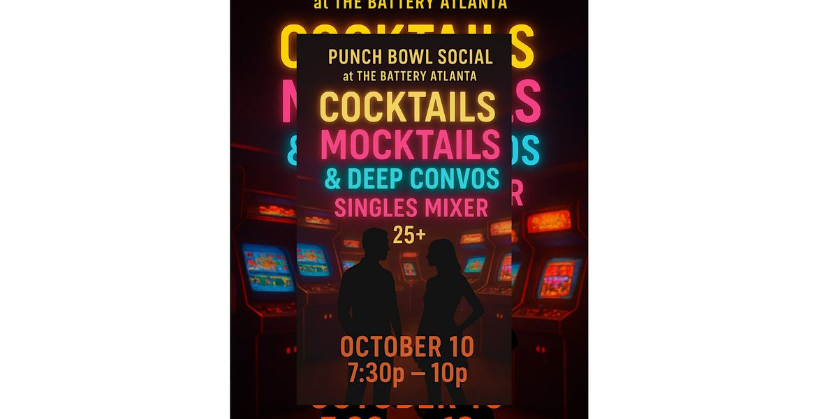 Cocktails, Mocktails and Deep Convos For Singles; Autumn Mixer
