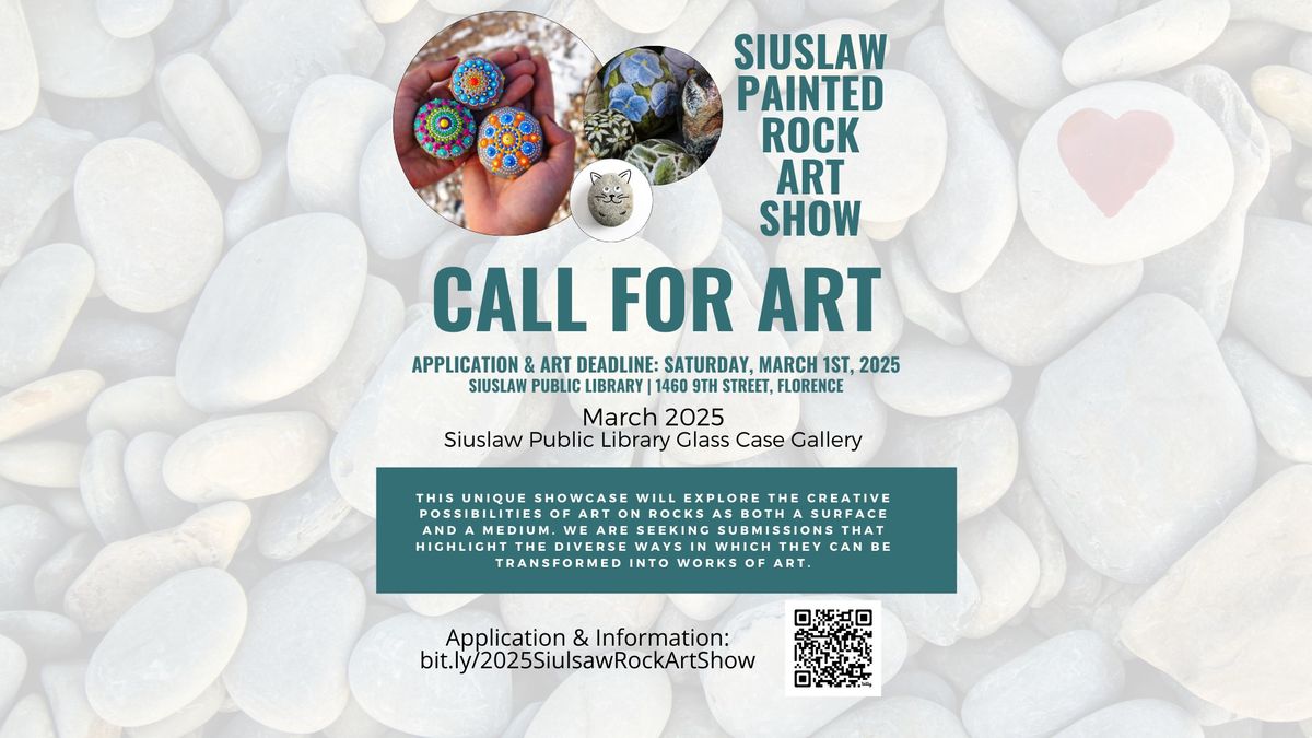 Siuslaw Painted Rock Show Call for Art