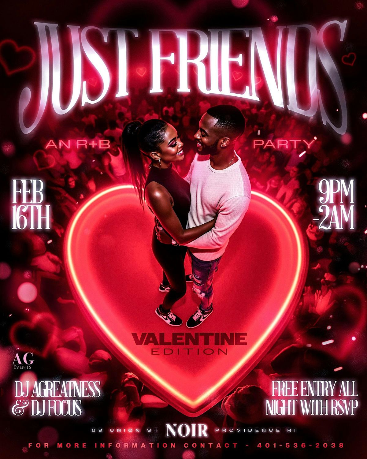 JUST FRIENDS "An R&B Party" - Valentine Karaoke Edition