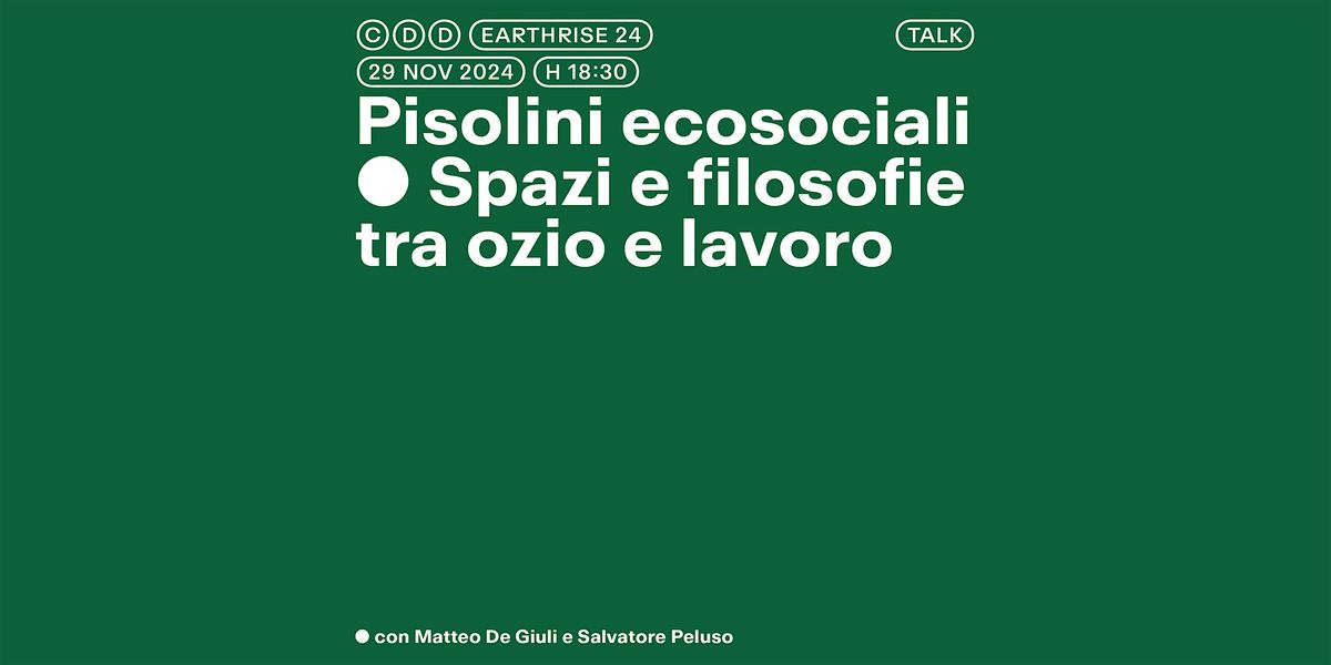 Pisolini ecosociali