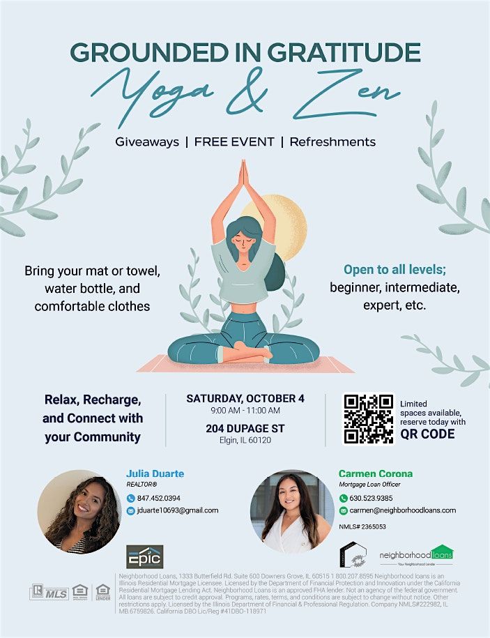 Grounded in Gratitude \u2013 Yoga & Zen