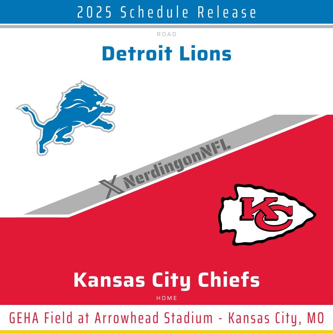 Kansas City Chiefs vs. Detroit Lions