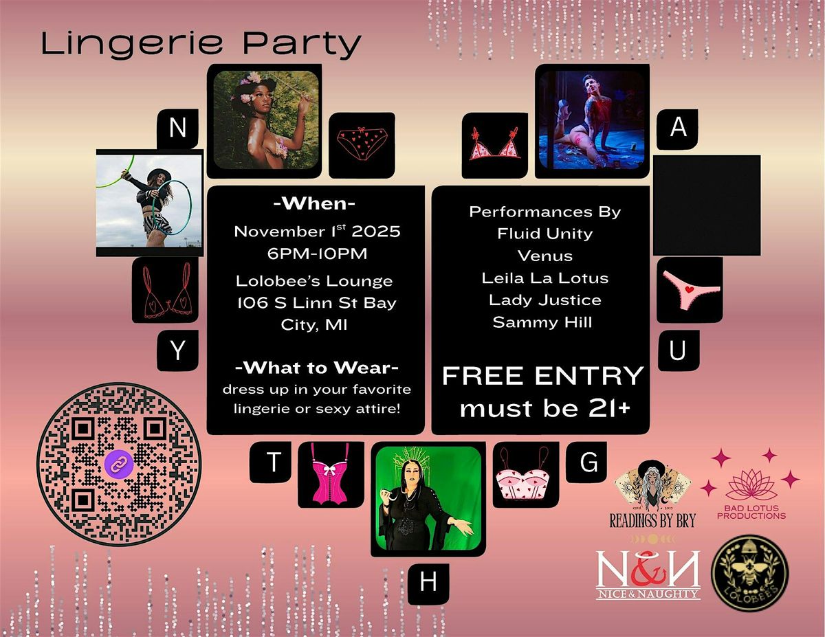 N&N Lingerie Party at Lolobee's Lounge