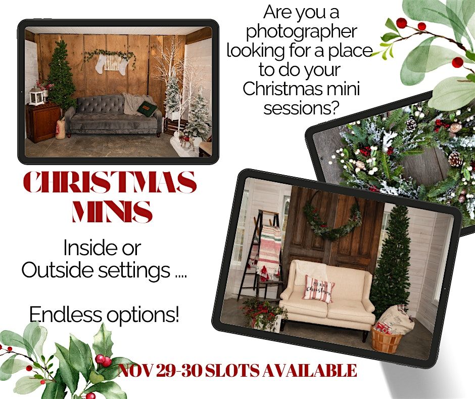 Christmas Photoshoot Venue Rental