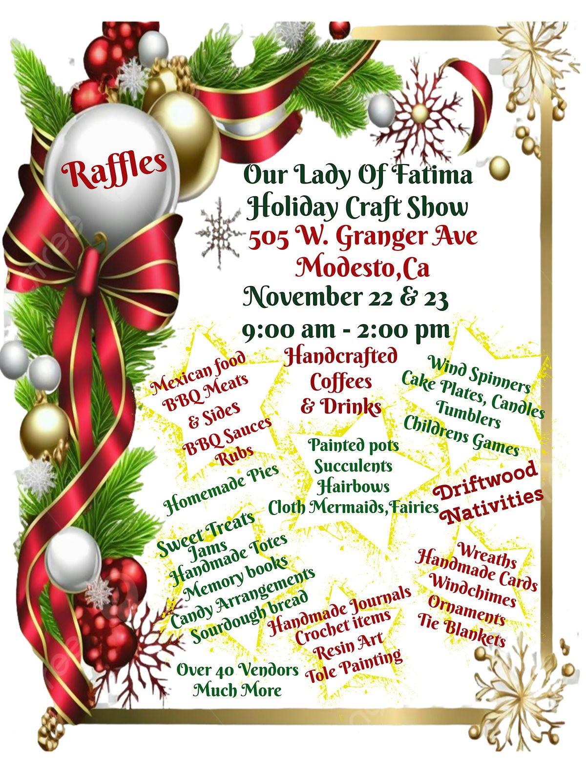 Our Lady of Fatima Craft Show